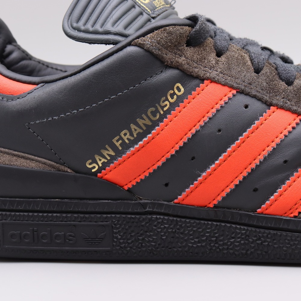 Adidas Busenitz San Francisco Mens Size 12 US Gray Orange Skate Shoes No Insoles - Picture 2 of 10
